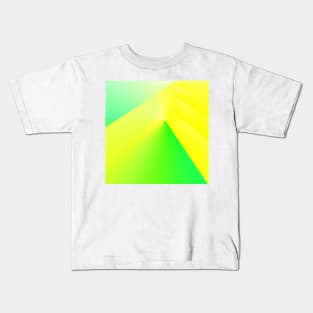 yellow orange green abstract texture Kids T-Shirt